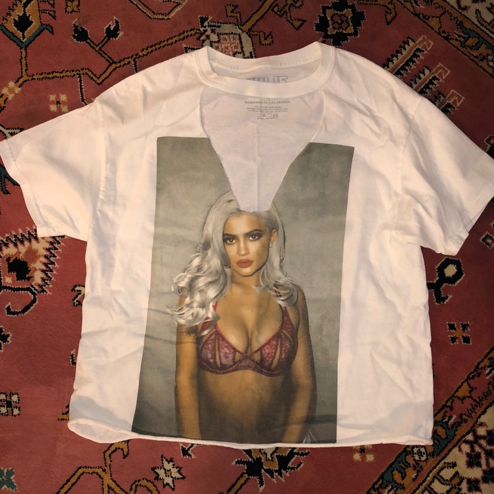 The Kylie Shop Tee w Cutouts